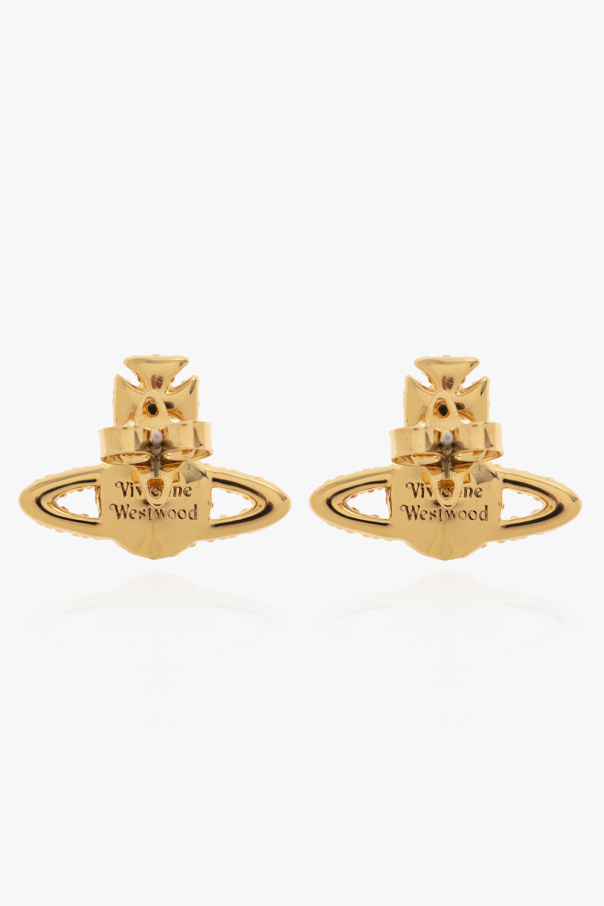 New in Box VW Gold Orb Earrings With Diamond - Etsy